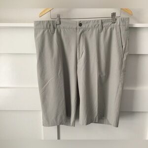 Adidas Men's Khaki Flat Front Golf Shorts 36W